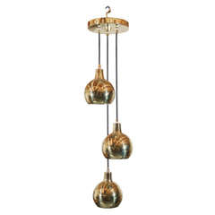 2 Light Vintage Shade as Pendant