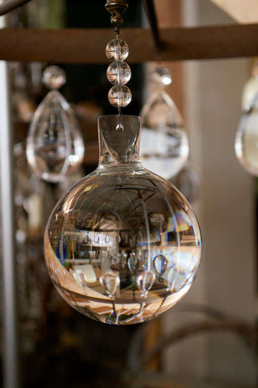 Rusted Wagon Wheel Chandelier 1