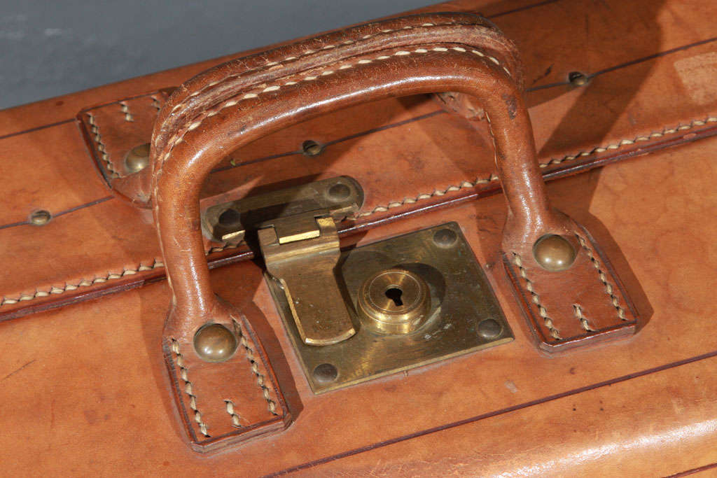 Canvas Wonderful Vintage Leather Suitcase