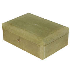 Hinged Shagreen Box