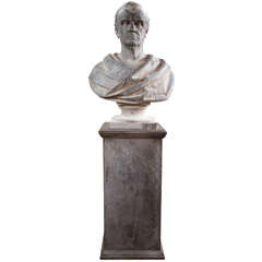 19th Century American Bust of Daniel Webster