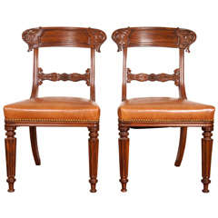 William IV Mahogany Side Chairs