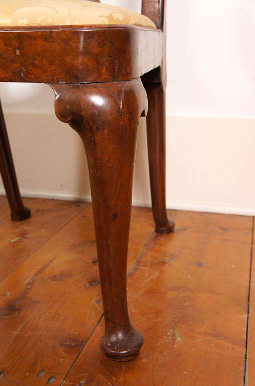 Queen Anne Walnut Side Chair 1