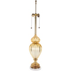 Murano Glass Table Lamp by Cenedese for Marbro