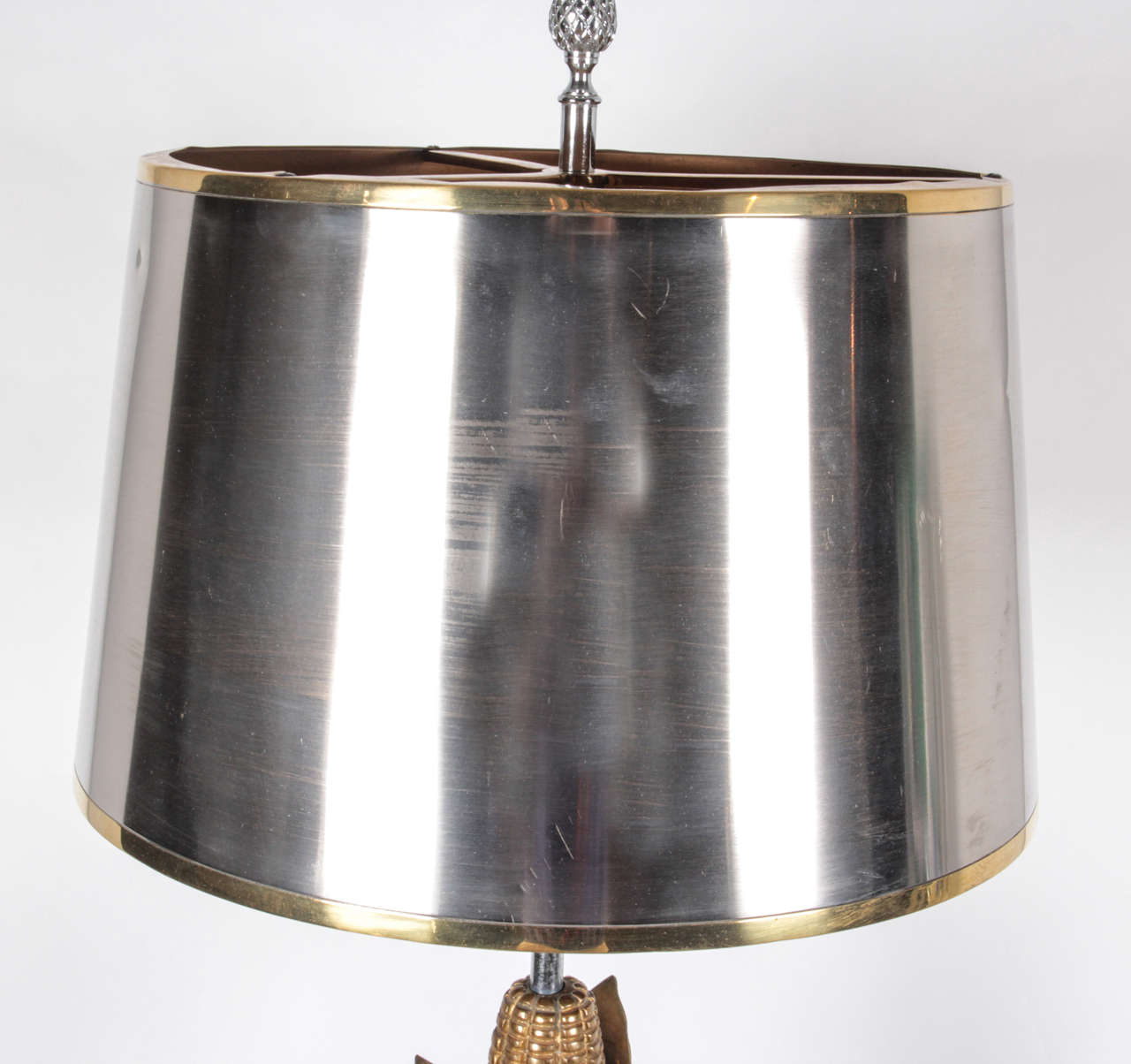 Nice Corn Lamp by Maison Charles In Good Condition For Sale In New York, NY