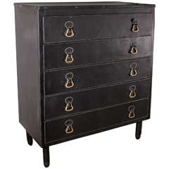 Great chest of drawers by Jacques Adnet