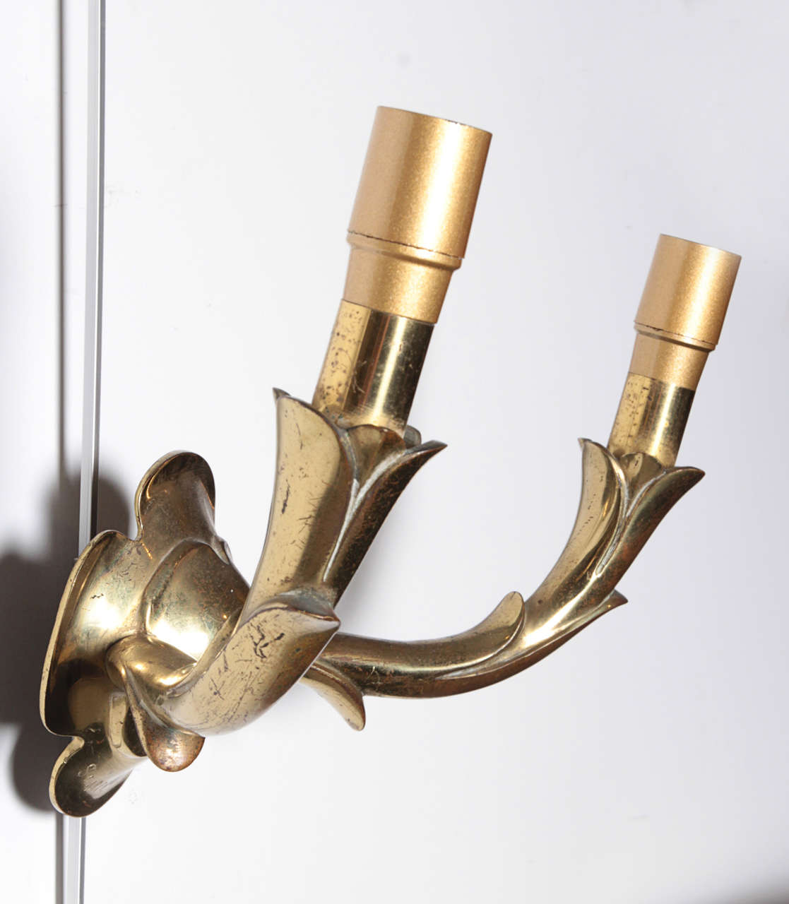 Pair of 1940s French Sconces by Scarpa 1