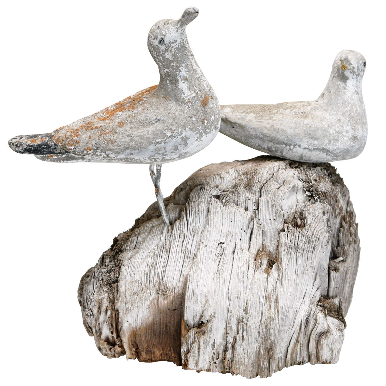 Early 20th C. Seagull Sculpture