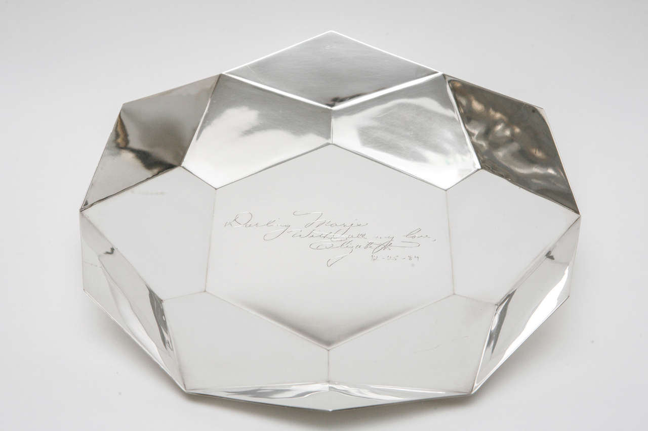 American Tiffany & Co. Sterling Dish gifted from Elizabeth Taylor