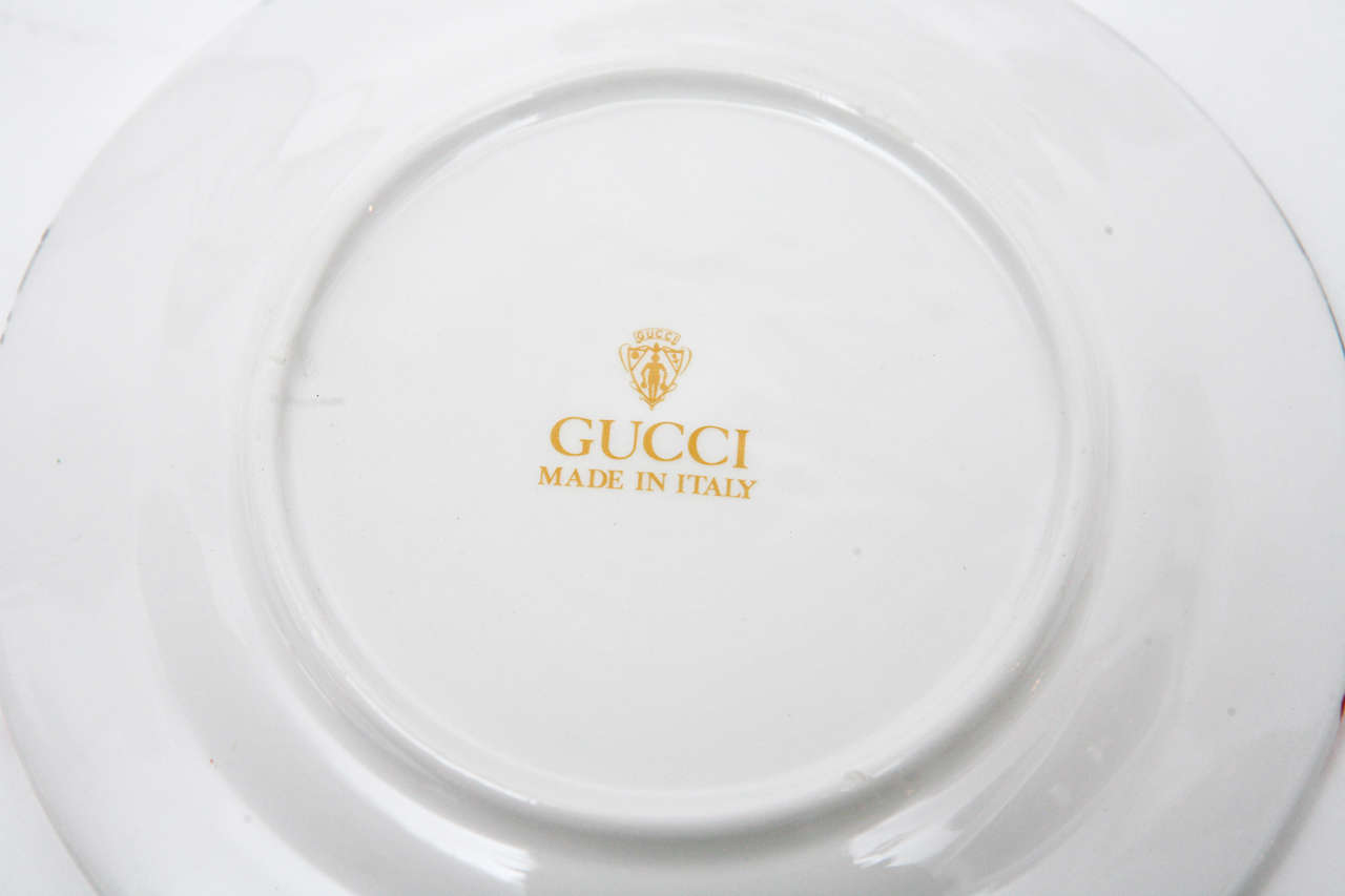 Playing Cards China and Glasses by Gucci 5