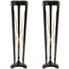 Pair of Regency-Style Pedestals