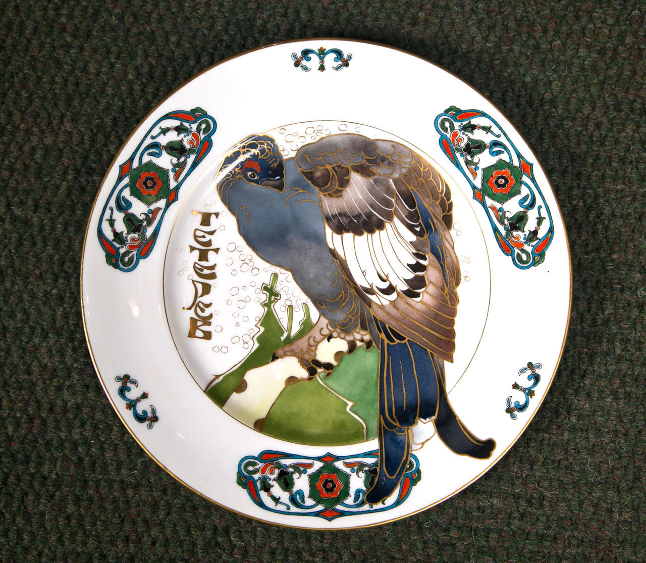 Glazed Russian Plates from the Kornilov Factory