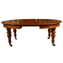 Antique Round or Oval Dining Table