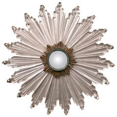 Crystal Sunburst Mirror