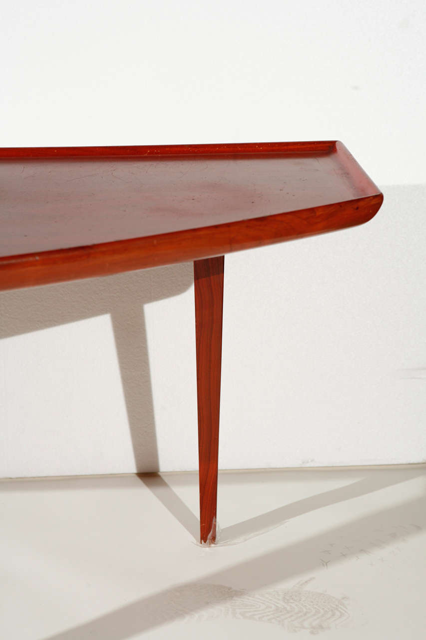 Mid-20th Century Mid Century Coffee Table with Planter Insert