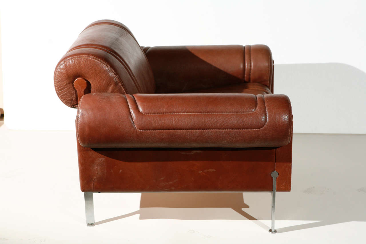 Set of Four Lounge Chairs By Maison Jansen at 1stdibs