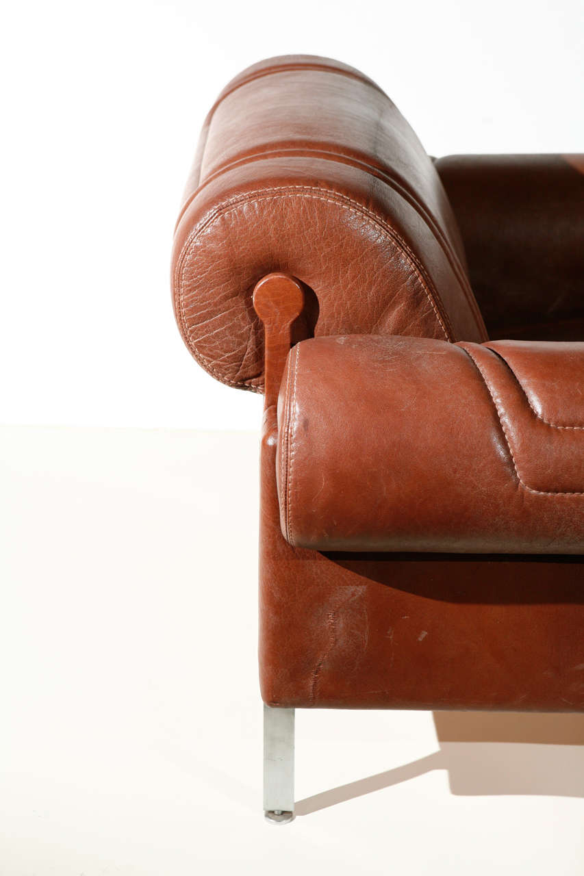 Set of Four Lounge Chairs By Maison Jansen at 1stdibs