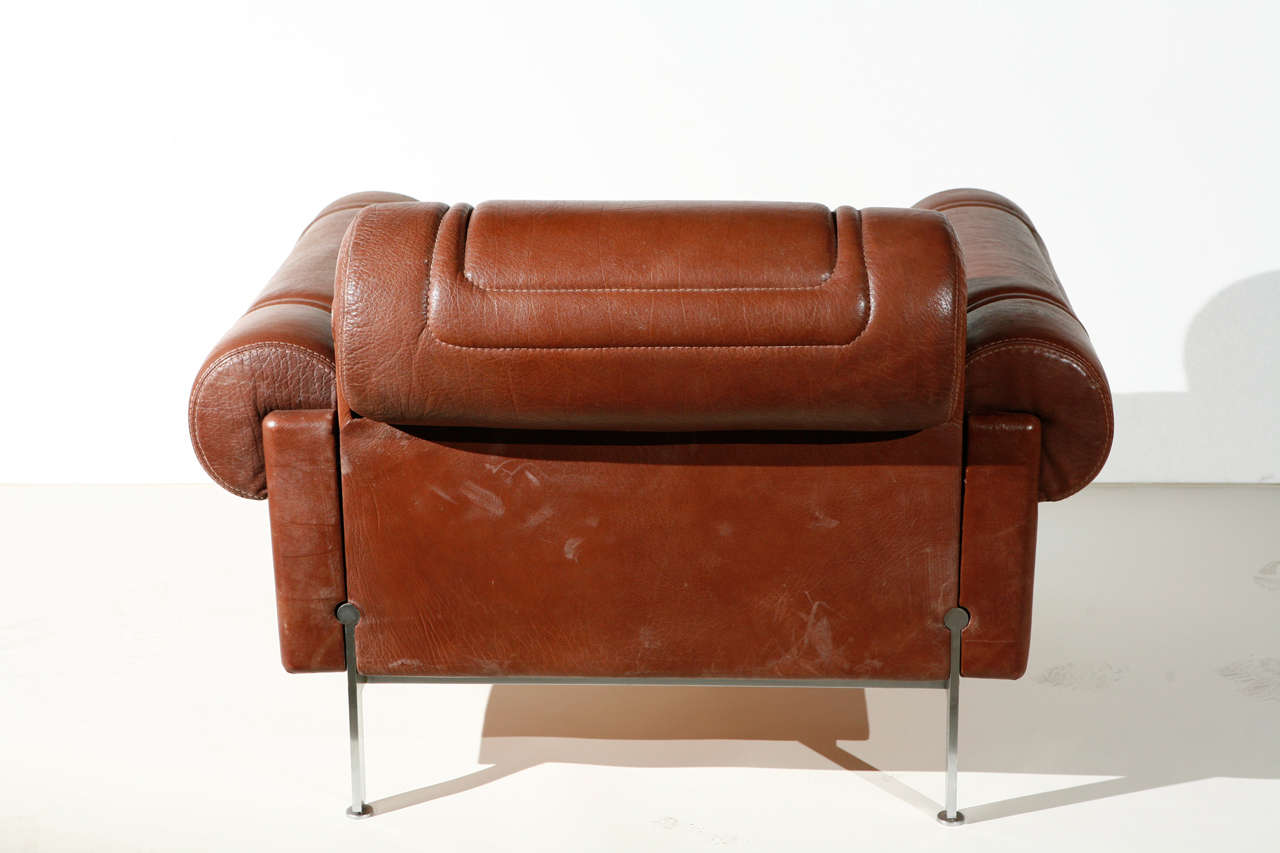 Set of Four Lounge Chairs By Maison Jansen at 1stdibs