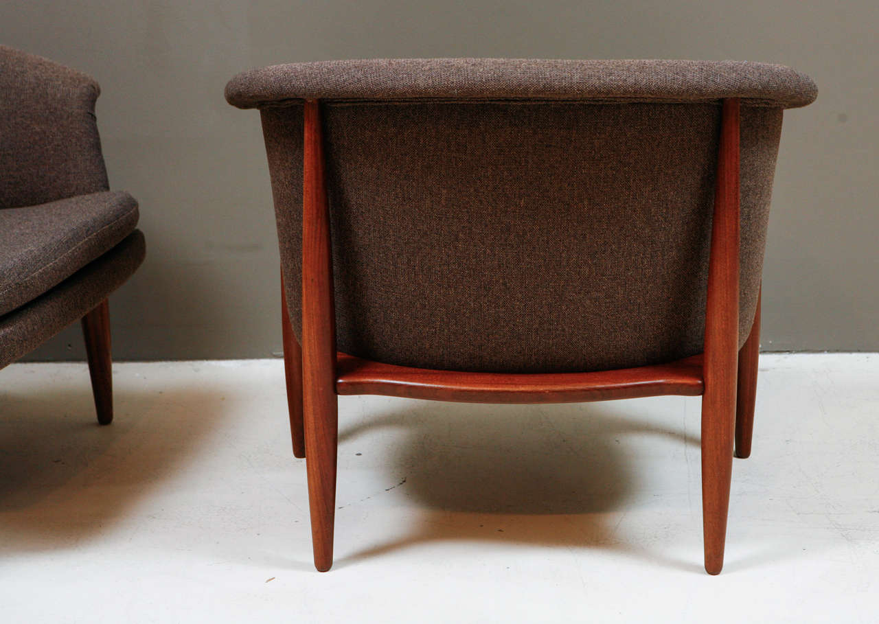 Pair of Danish Drum Chairs 4