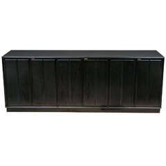 Custom Ebonized  Mahogany Cabinet  by MasterCraft