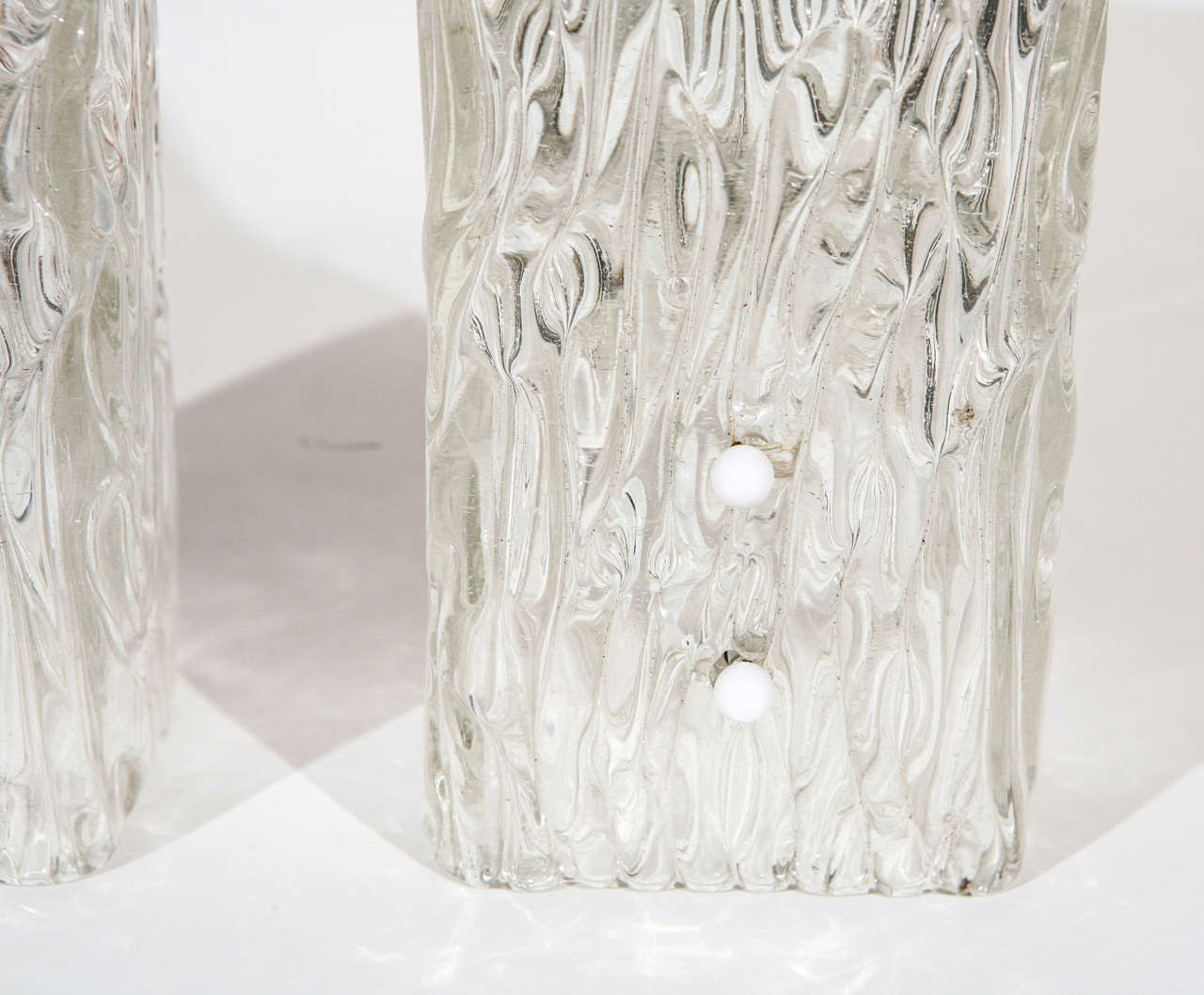 Austrian Pair of Glass Sconces by Kalmar