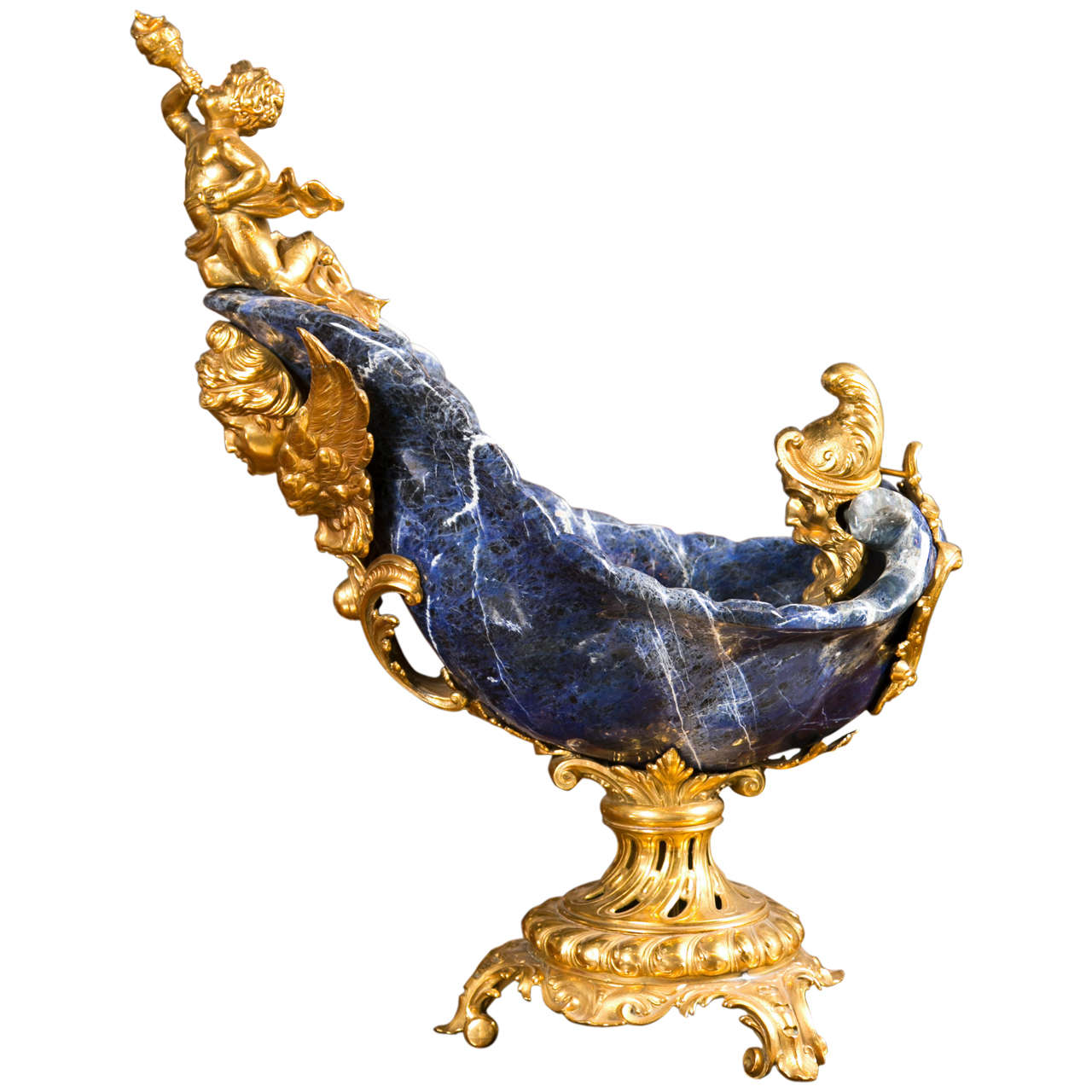 French Ormolu Base and Mounts, 19th Century