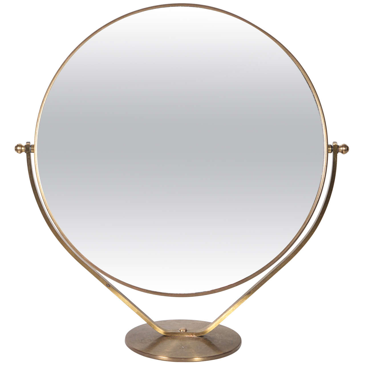 Graceful Tabletop Vanity Mirror at 1stDibs tabletop mirror, table top