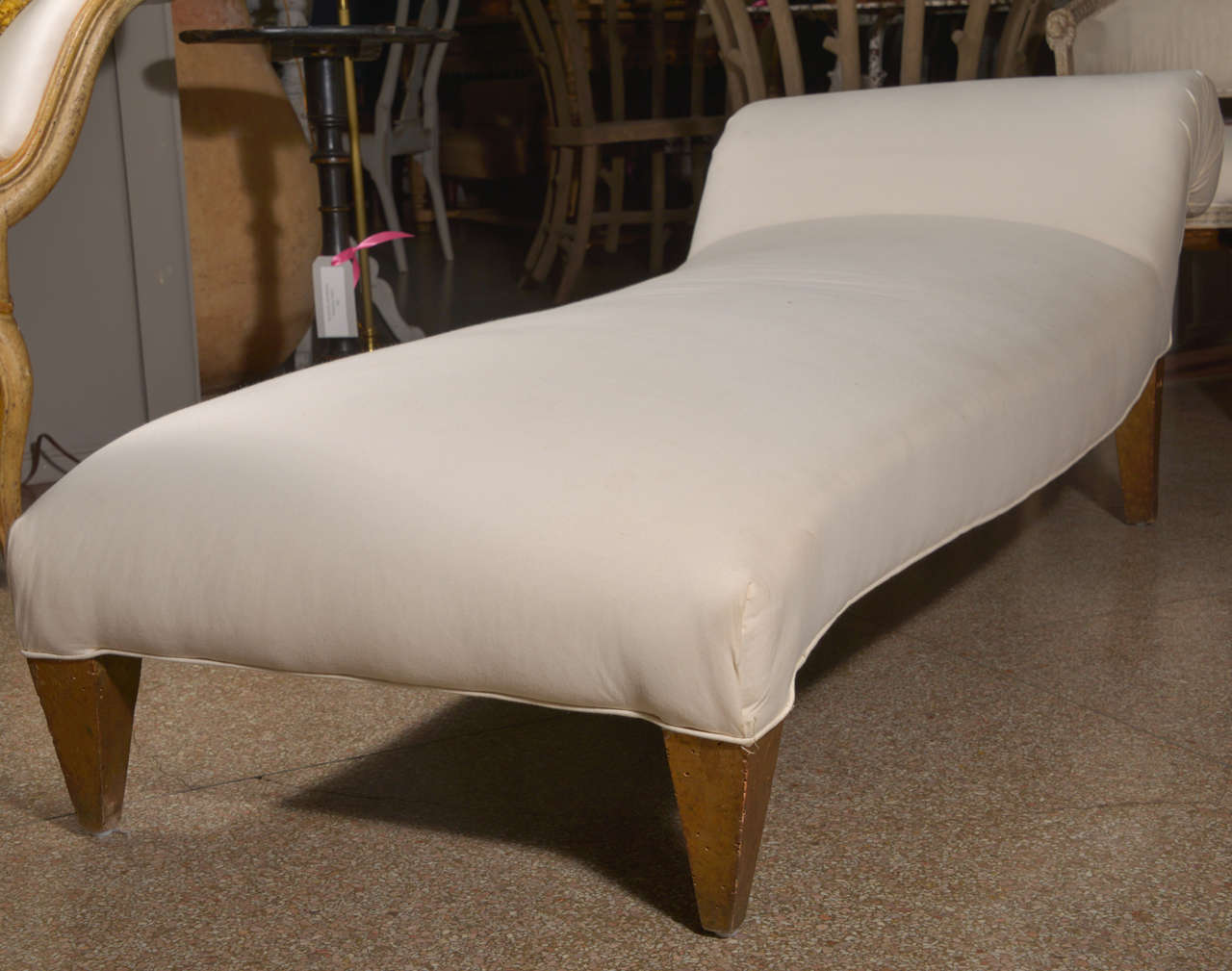 French 1930s Chaise Longue In Good Condition In Houston, TX