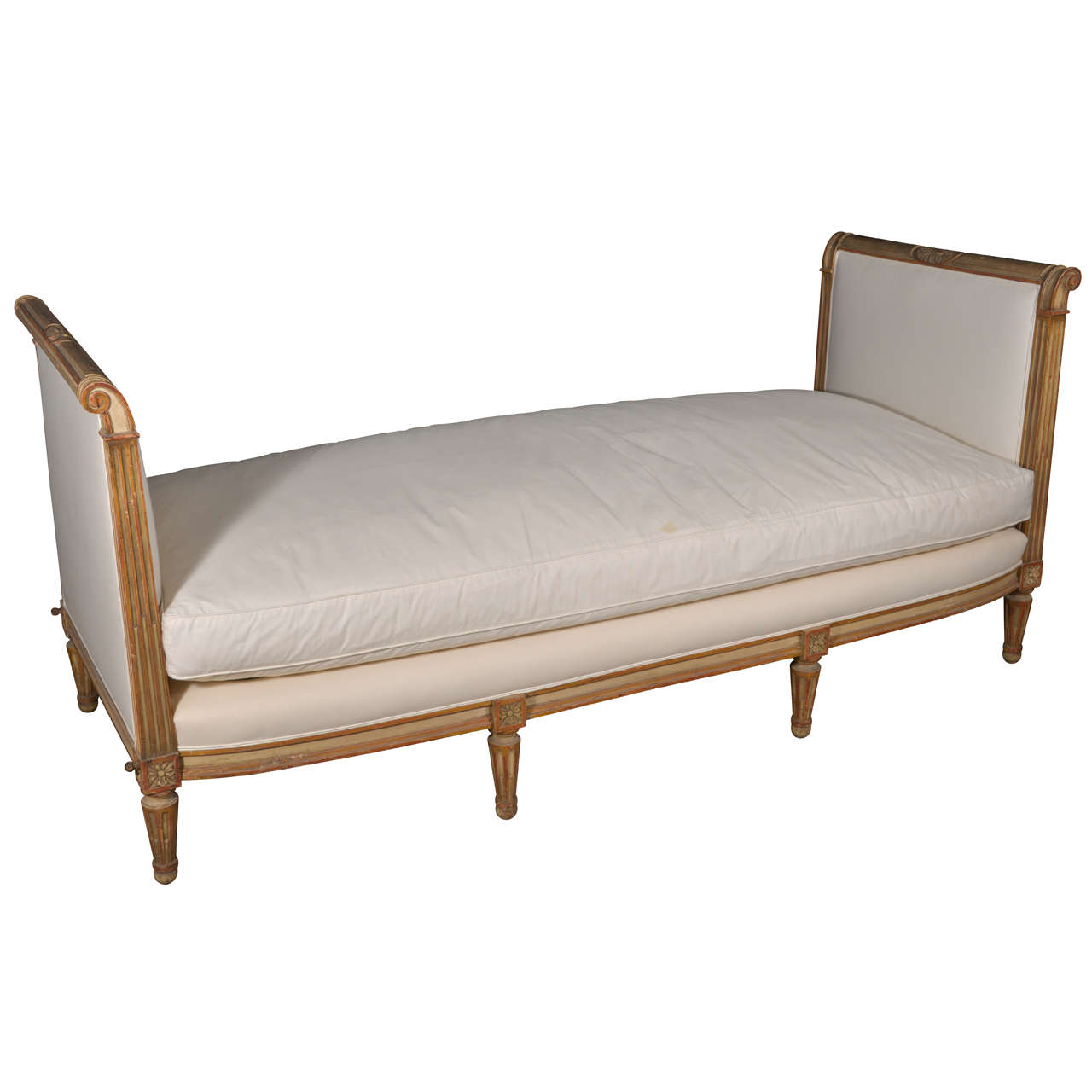 French Painted Louis XVI Style Daybed