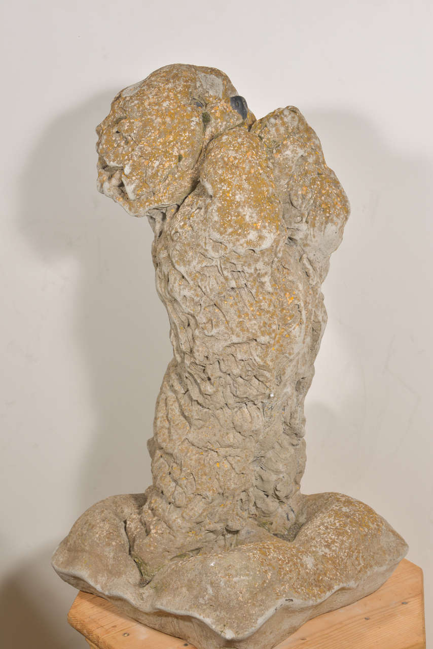 Belgian Statue of a Small Dog