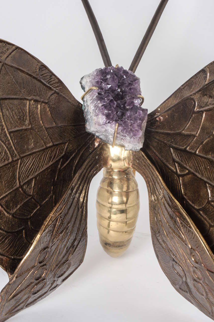 Late 20th Century Butterfly Coffee Table by Jacques Duval-Brasseur