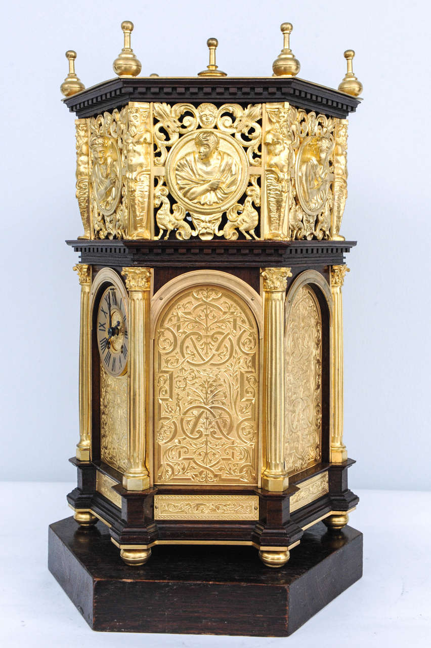 An impressive French astronomical centerpiece table clock, circa 1880 In Excellent Condition In Amsterdam, Noord Holland