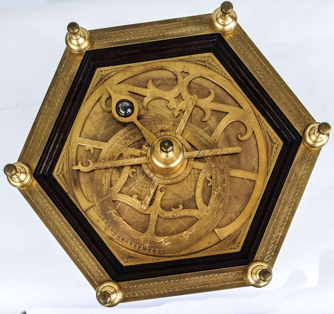 An impressive French astronomical centerpiece table clock, circa 1880 2