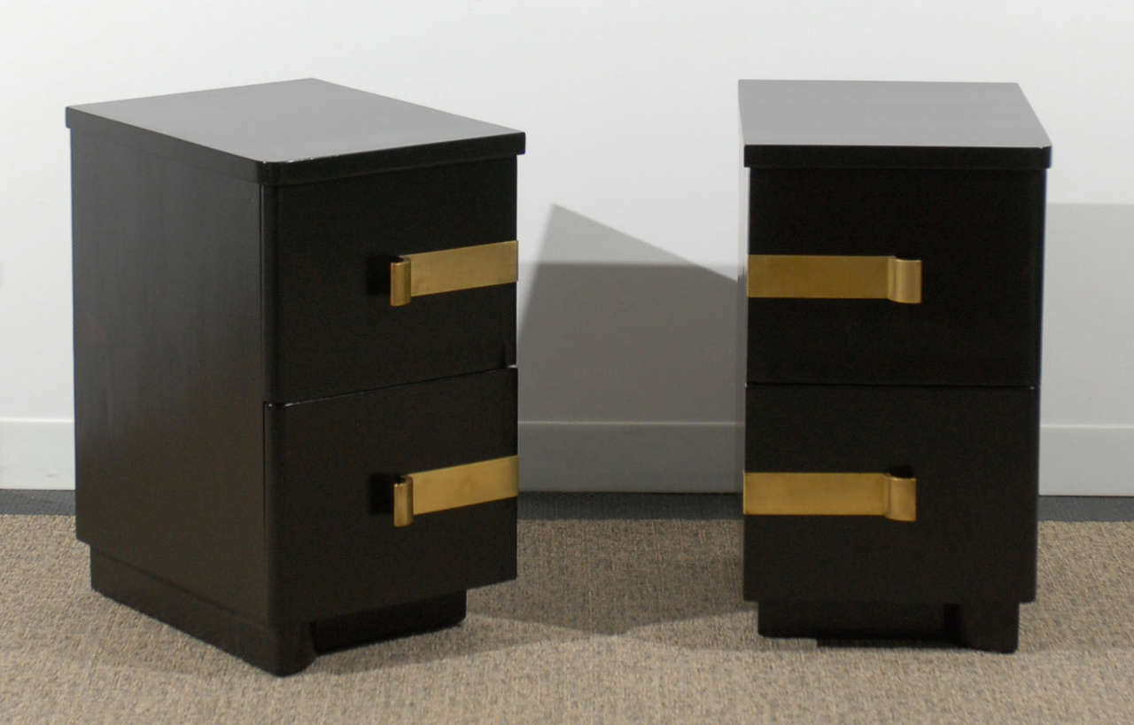 Stunning Pair of End Tables/ Night Stands by John Stuart