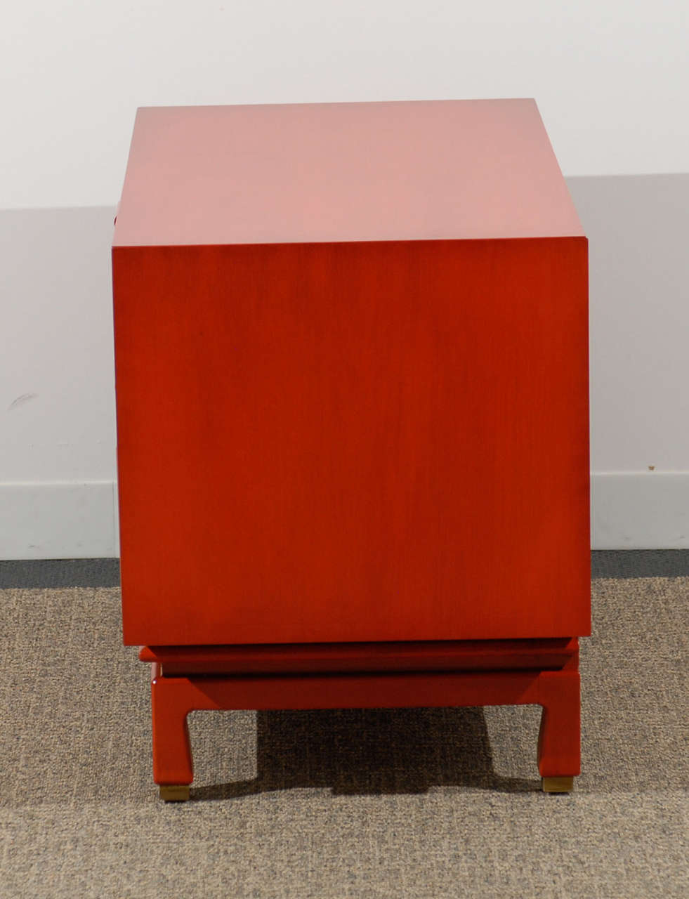 Striking Pair of End Tables/ Night Stands by American of Martinsville 3