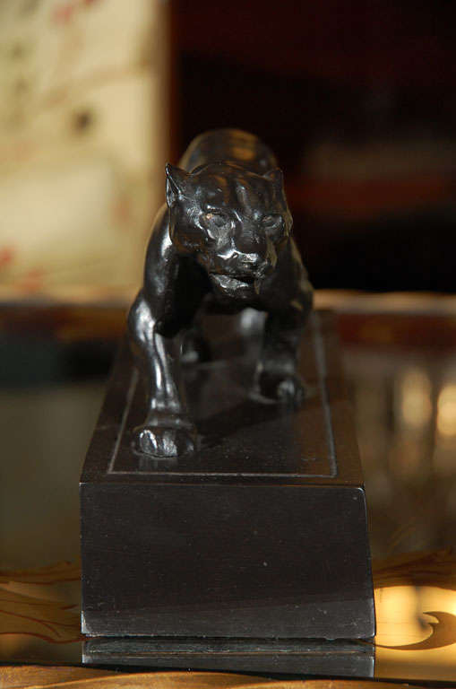 Mid-20th Century Panther Bookends