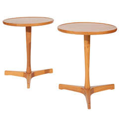 Danish Teak Side Tables by Artex