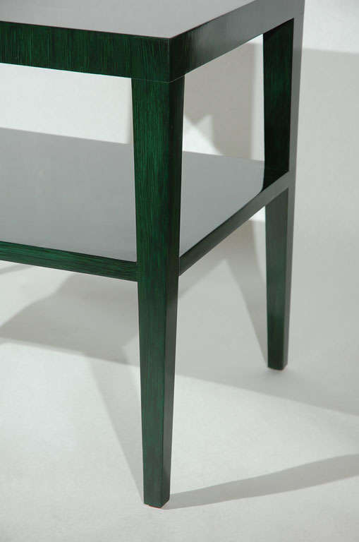 Mid-20th Century Hand Painted Two-Tier Side Table by William Haines