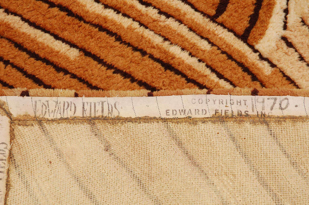 Large Wool Rug "Ebb Tide" by Edward Fields at 1stdibs