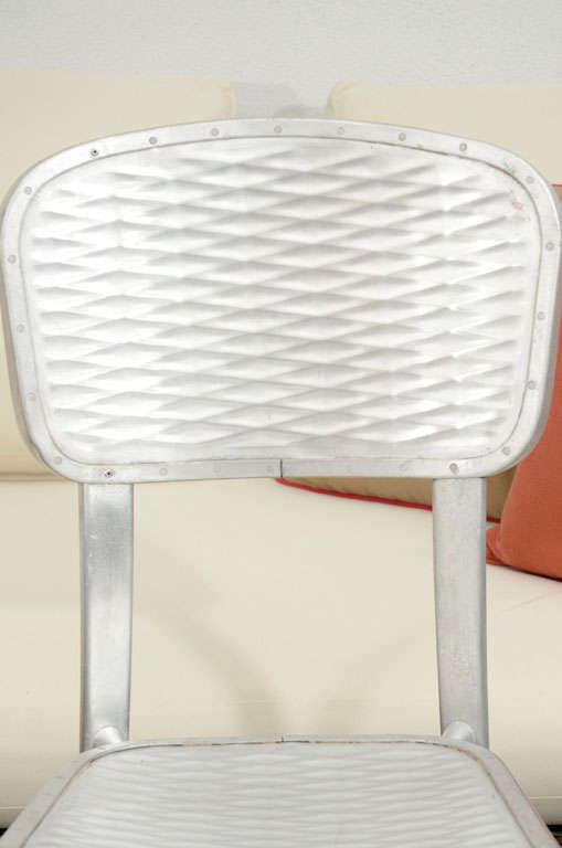 Gaston Viort Chairs In Fair Condition For Sale In New York, NY