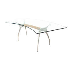 Vintage Chrome Writing Desk
