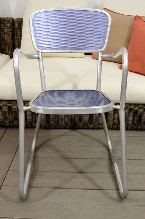 French Gaston Viort Chairs For Sale