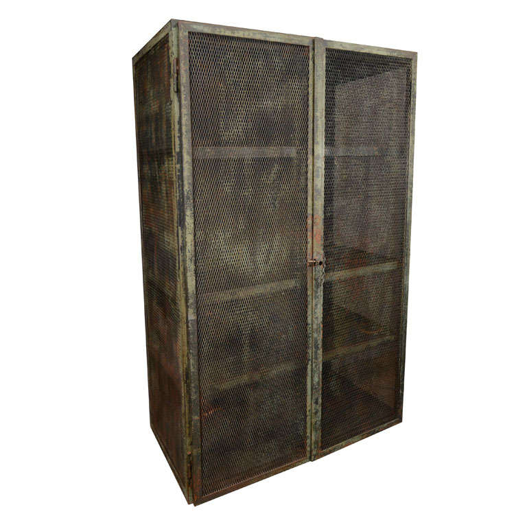 Rustic Metal Mesh at 1stdibs