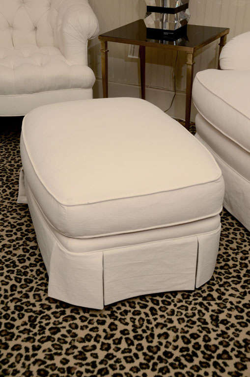 swivel tufted chair