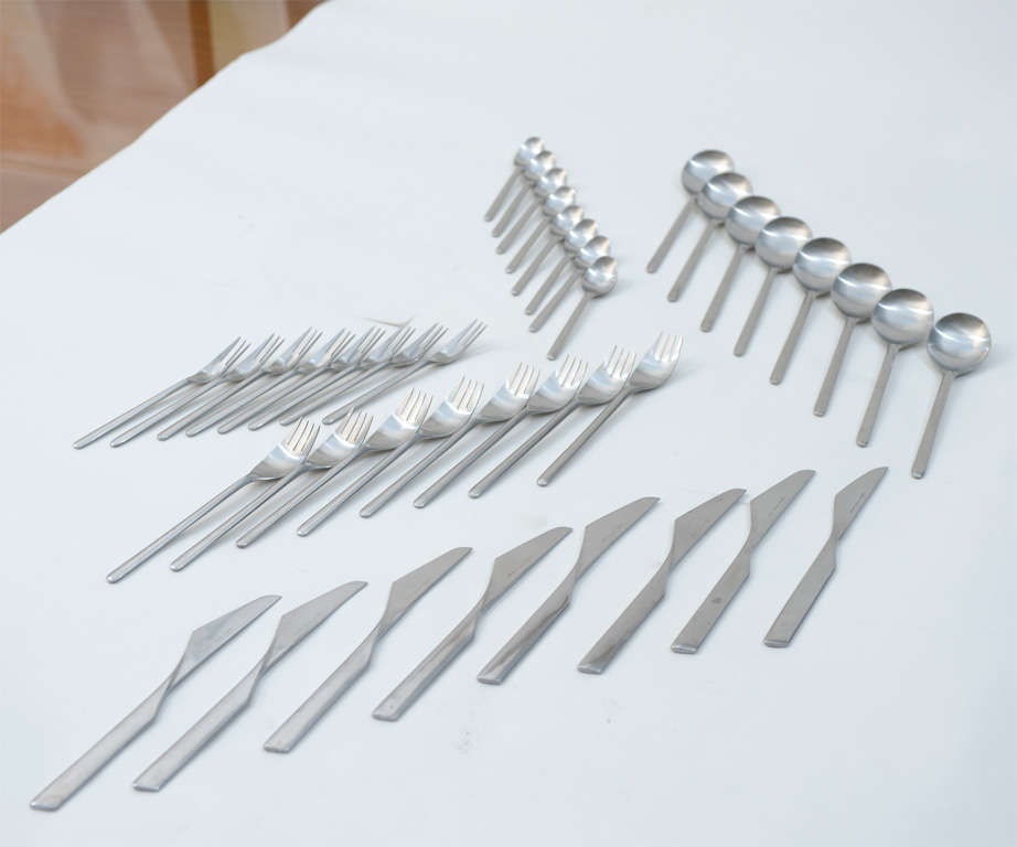 Flatware service for eight by Tapio Wirkkala for Rosenthal