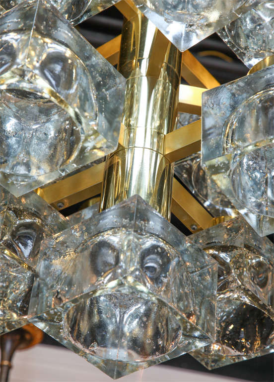 ice cube chandelier