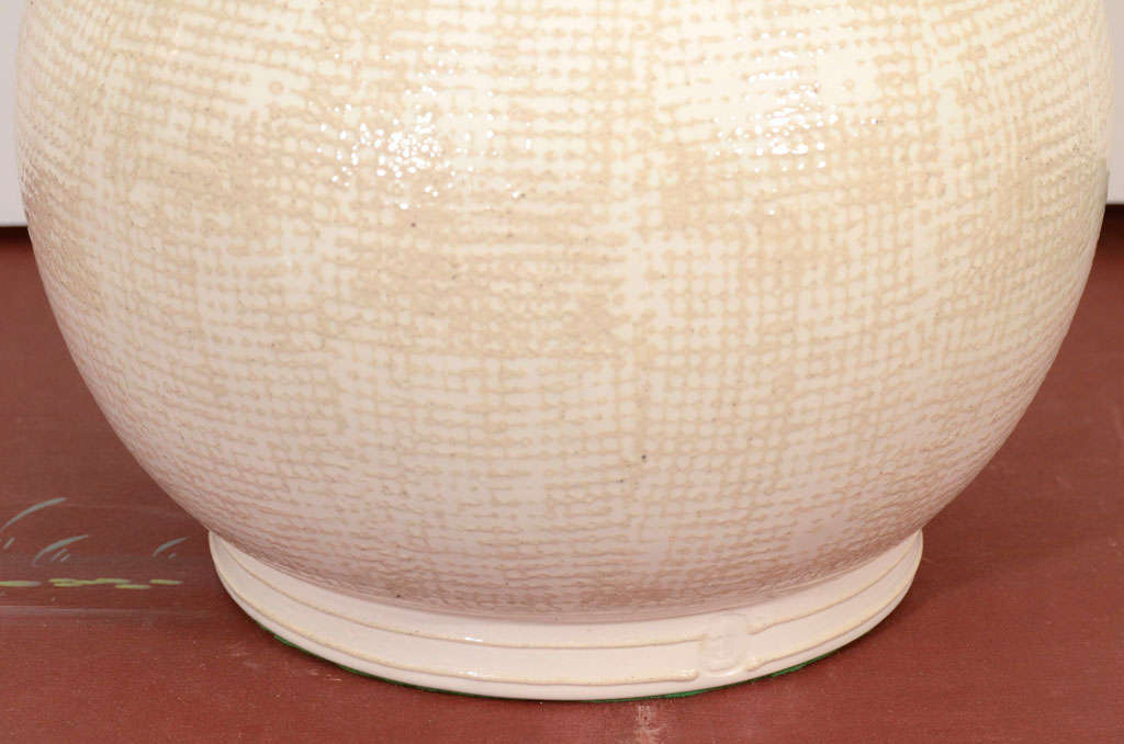 Pair of Roy Hamilton Ceramic Lamps 1