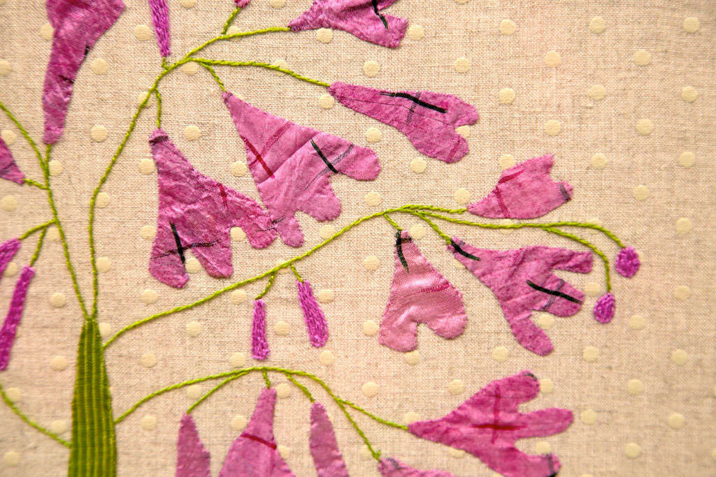 Contemporary Botanical Handmade Textile