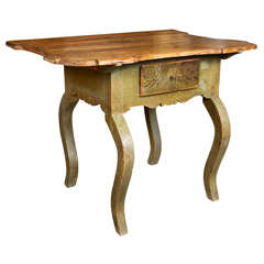 Swedish pine console table, c. 1760