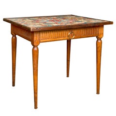 French Louis XVI Period Fruitwood Game Table, c. 1790